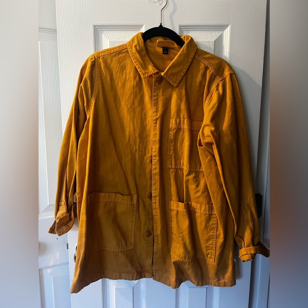 Gold 100% Cotton Jacket (S)